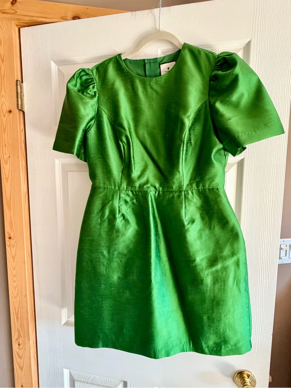 Tuckernuck Kelly Green Dress with Subtle Sheen